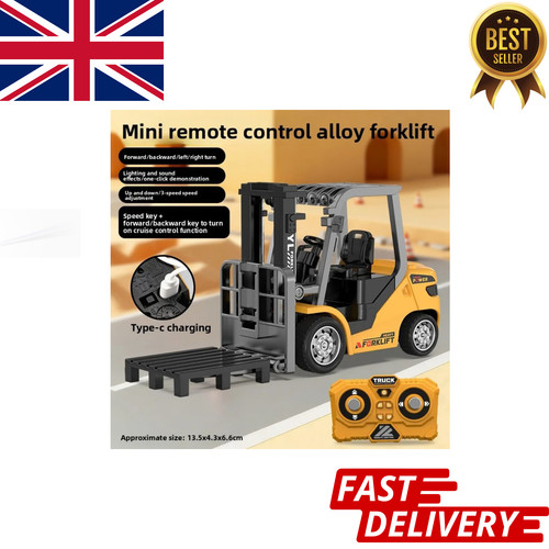 Mini forklift alloy - 1:64, rc